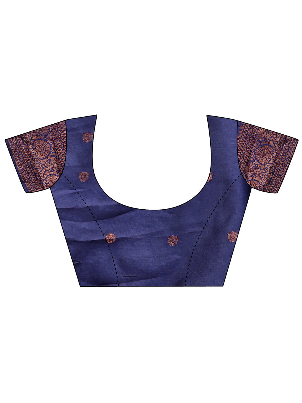 Majestic Red and Sky Blue Silk Saree with Rich Woven Pallu