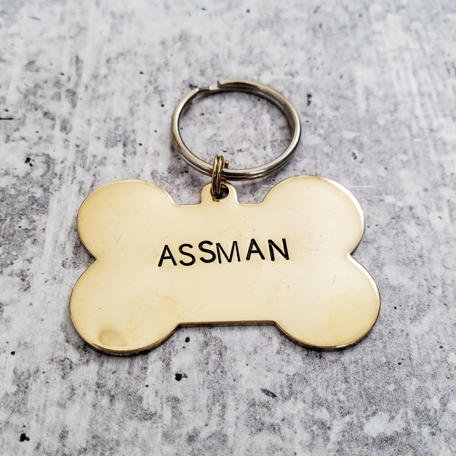 ASSMAN Bone-Shaped Pet Tag