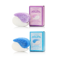 Spongelle Mani-Pedi treatment set including Lavender Fields and Seaside Mist buffers with packaging
