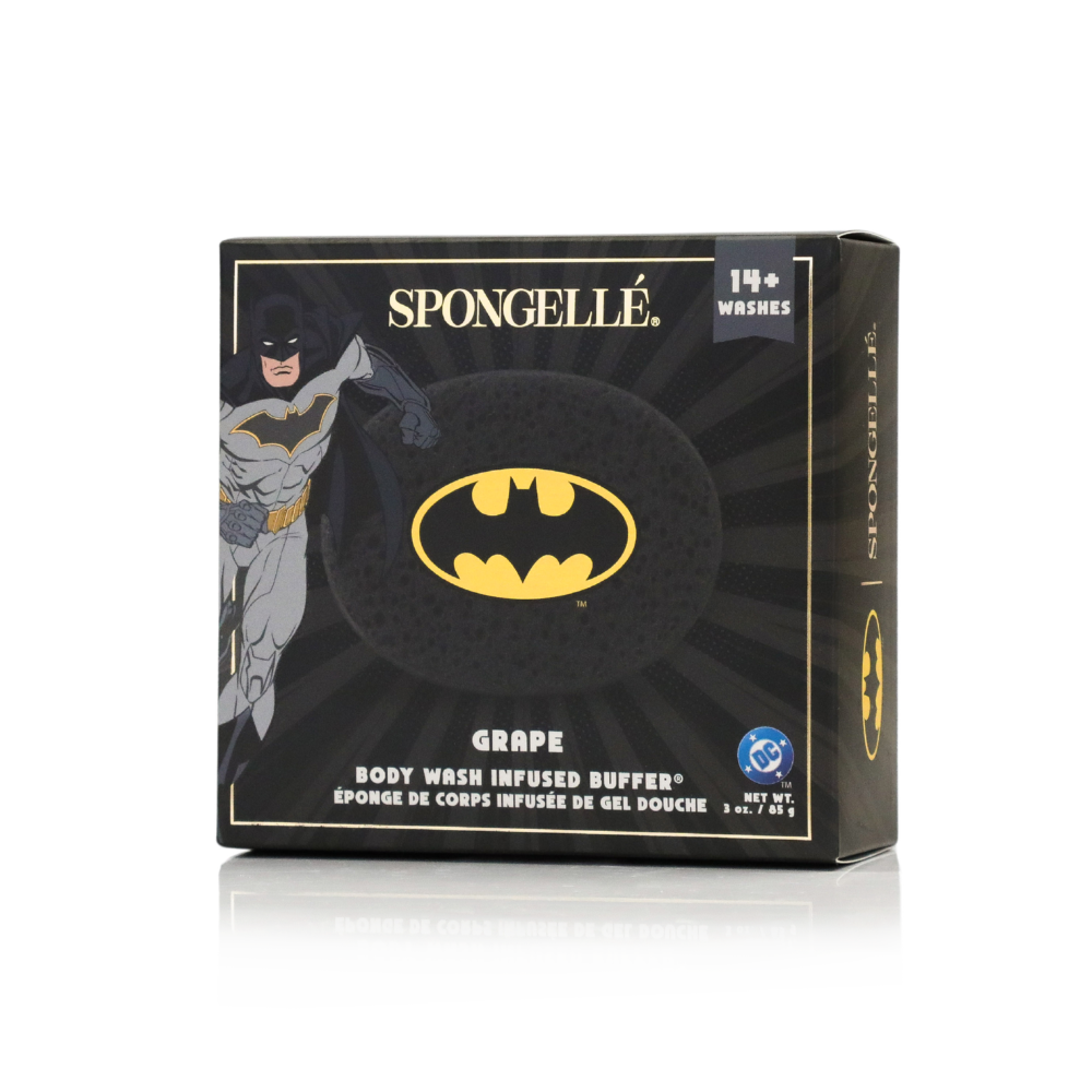 Batman Body Wash Infused Buffer with Grape Fragrance - Image 4