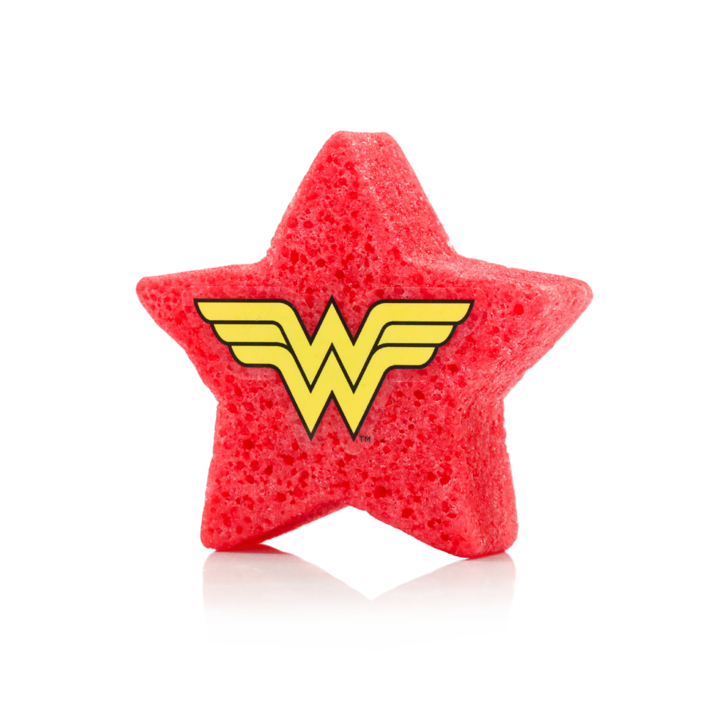 Wonder Woman Lavender Scented Star Shaped Body Wash Infused Buffer - Image 5