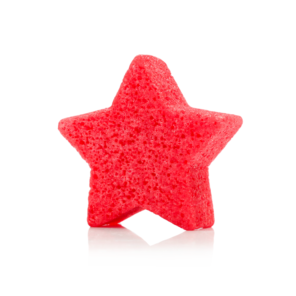 Wonder Woman Lavender Scented Star Shaped Body Wash Infused Buffer - Image 6