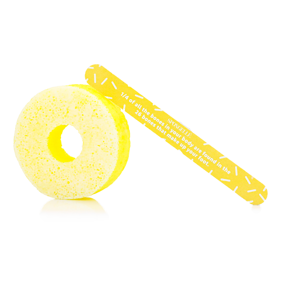 Juicy Orange PediPOP Pedi Buffer and Nail File Foot Treatment - Image 5