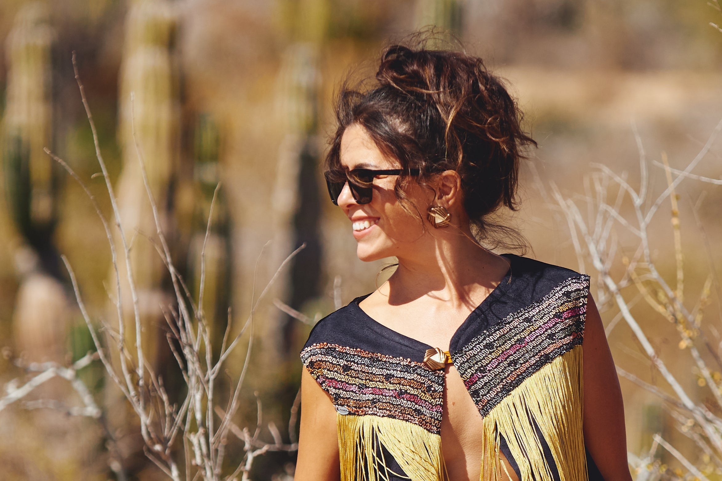 Fairhope Charcoal Wayfarer-Inspired Sunglasses