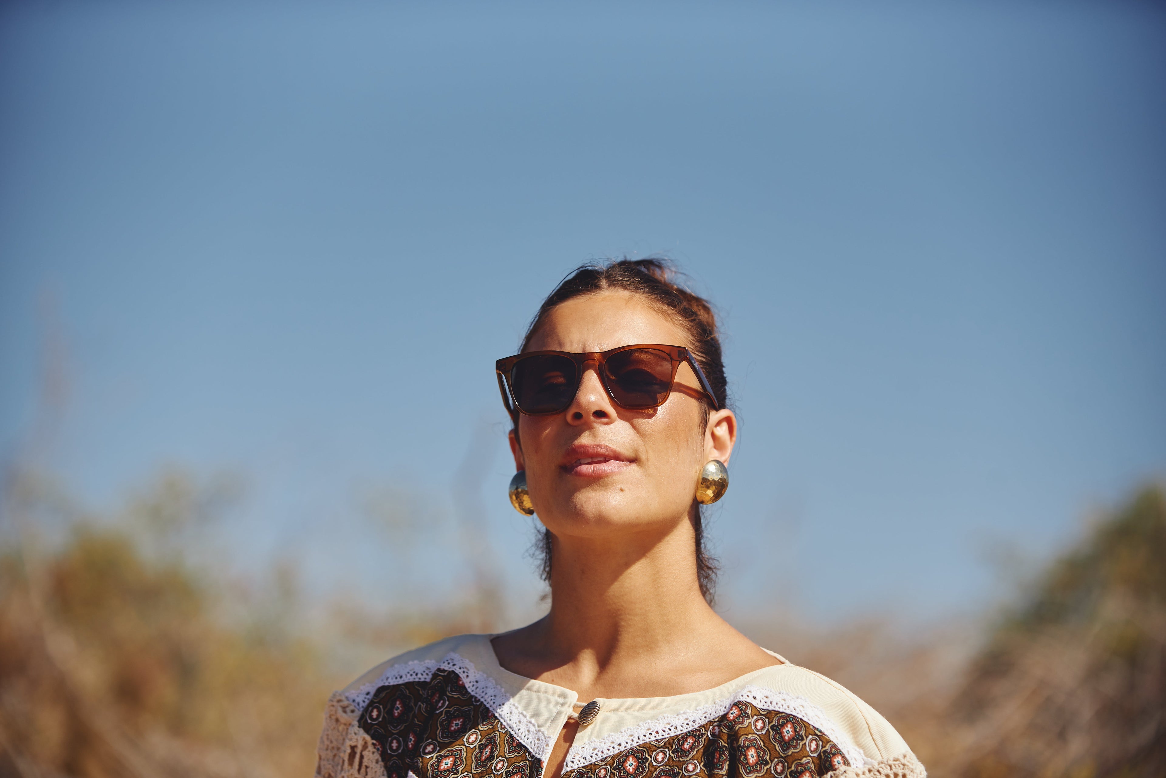 Fairhope Rootbeer Classic Wayfarer Sunglasses