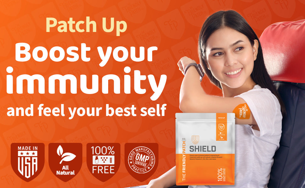 Shield Wellness Patch - travel 8 pack