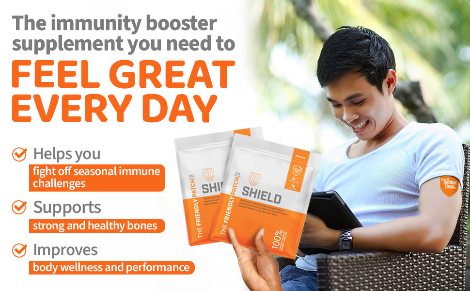 Shield Wellness Patch - travel 8 pack