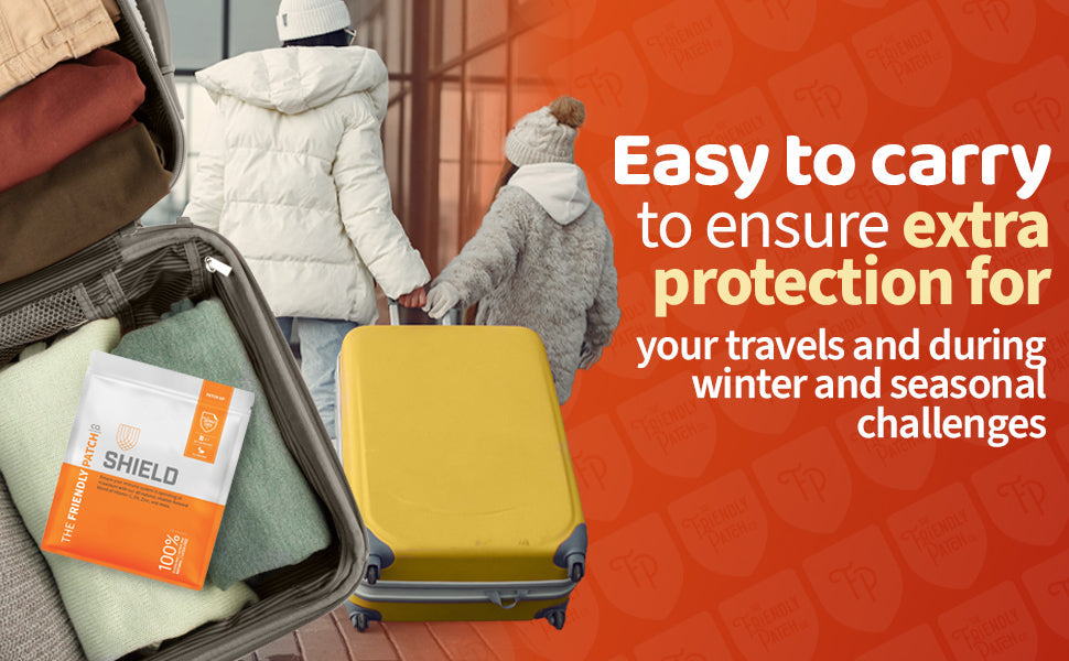 Shield Wellness Patch - travel 8 pack