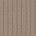 Abel Traditional Striped Wallpaper in Charcoal Beige and Cream