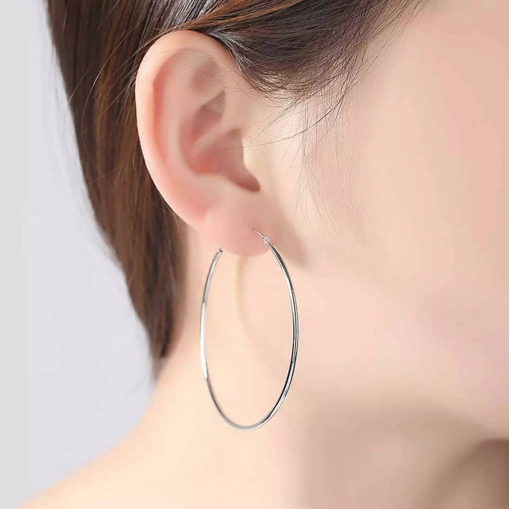 Joharkamal Silver-Plated Drop Earrings for Women