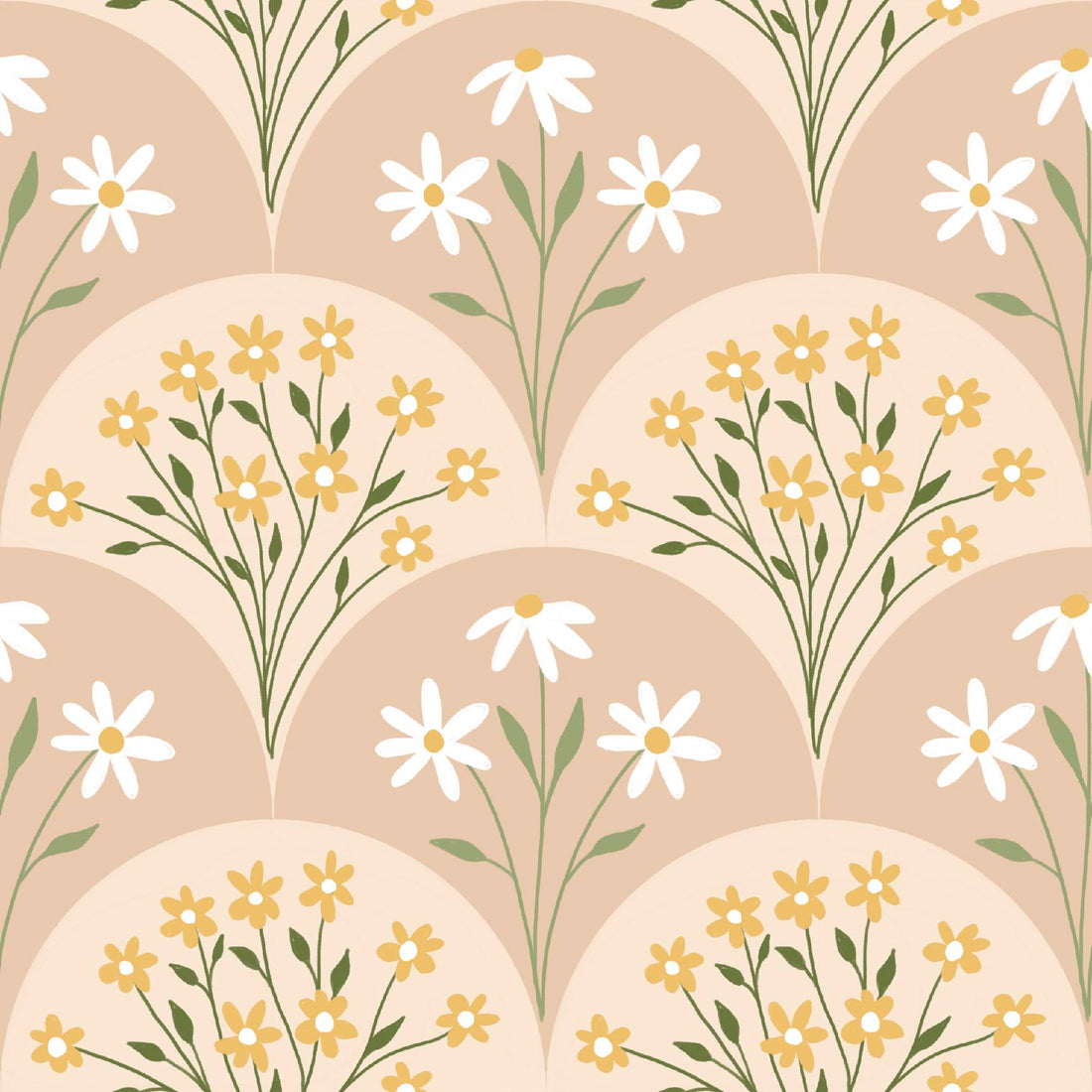 Addie Wallpaper by Megan Lindsey Illustration