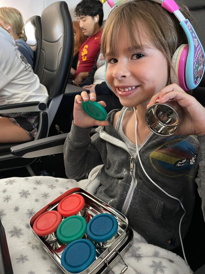 Stainless Steel Bento Box - 6 Compartment Kids