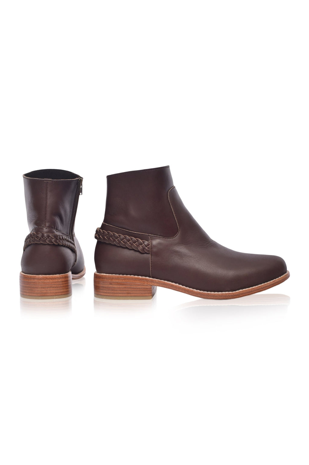 Alexa Chelsea Ankle Leather Boots