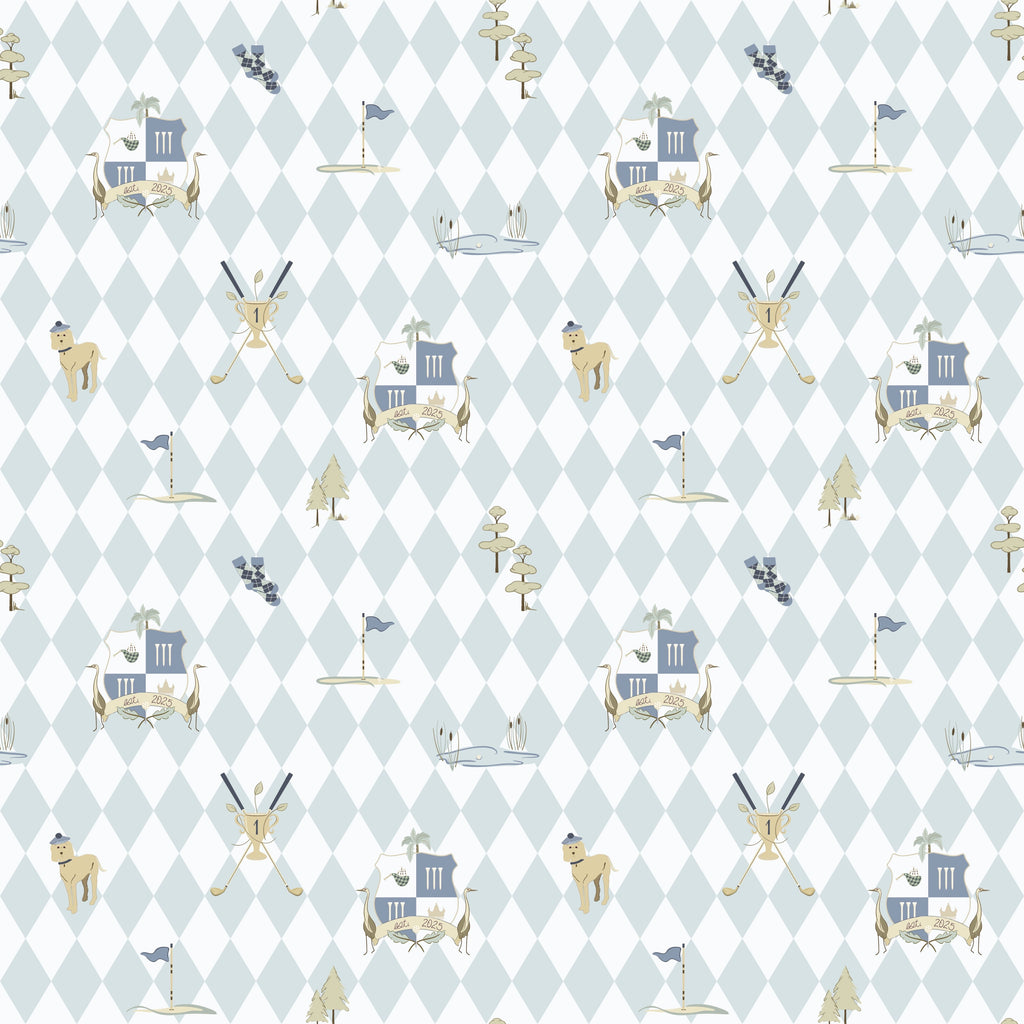 Alfred Wallpaper by Linen and Paper Design