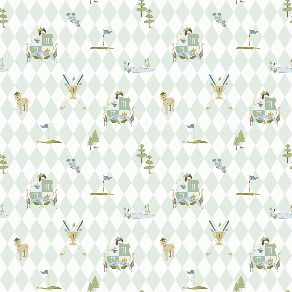 Alfred Wallpaper by Linen and Paper Design