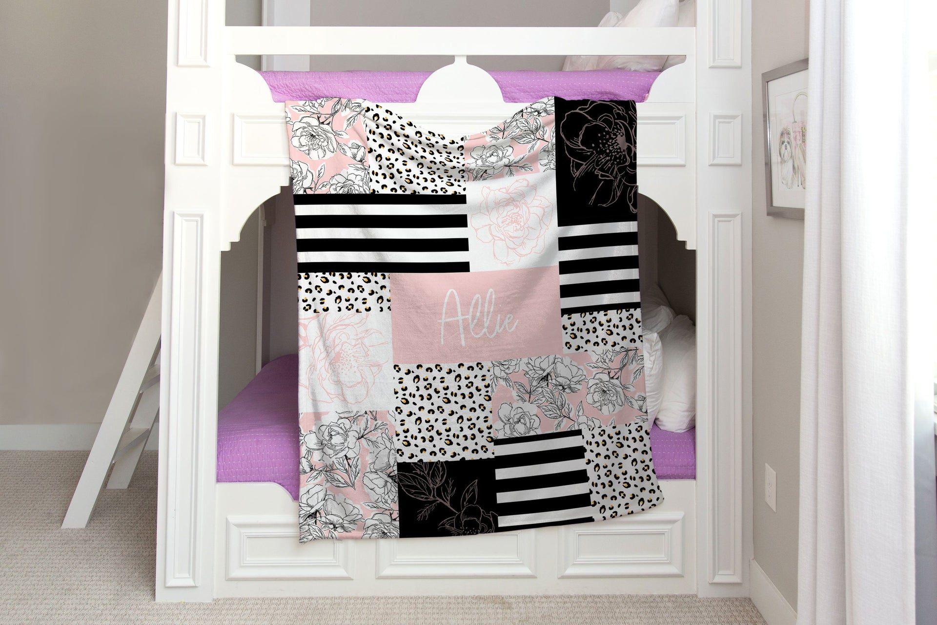 Allie Personalized Minky Blanket