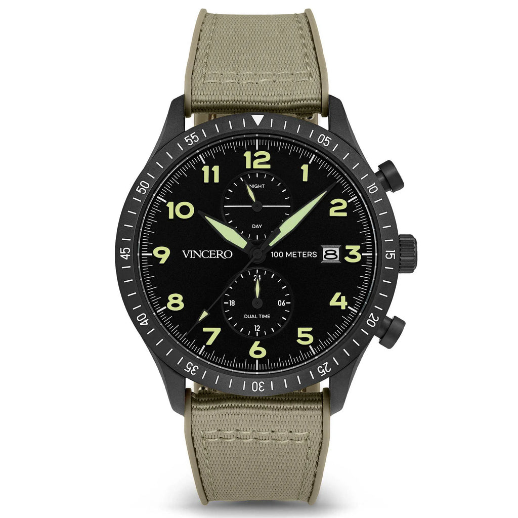 The Altitude watch in Graphite with a 43mm face and 22mm strap, displayed on a neutral background.