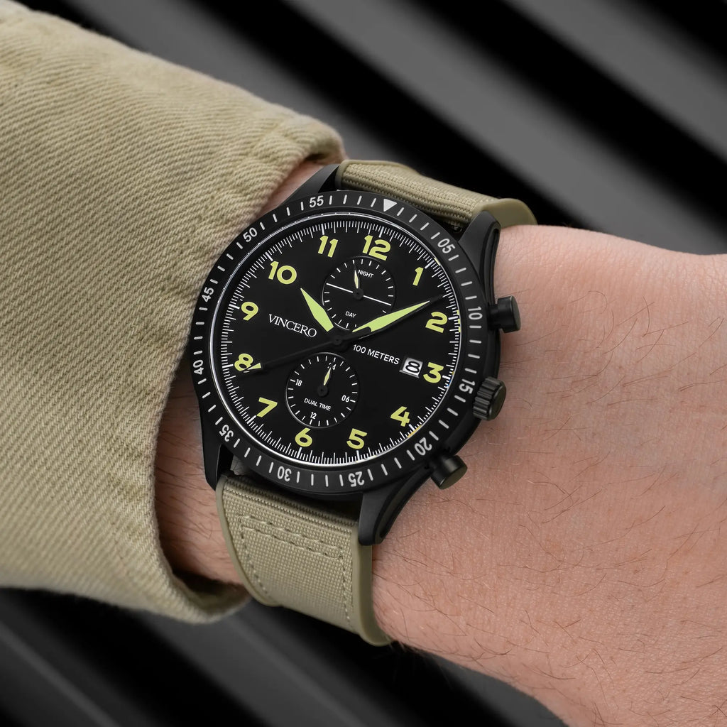 The Altitude Watch in Graphite - 43mm Mens Everyday Timepiece