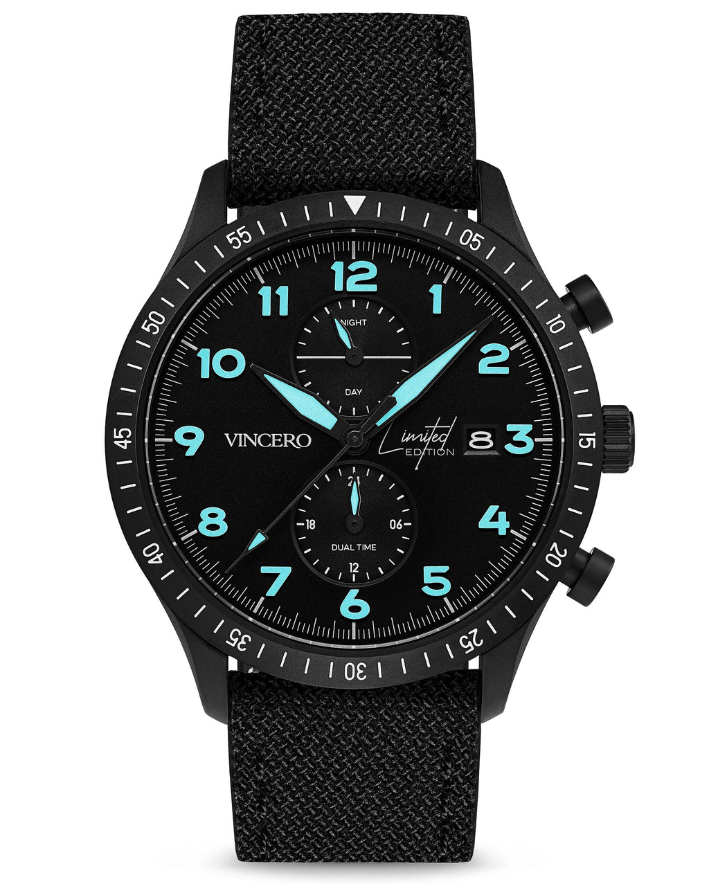 The Altitude Restore Limited Edition 43mm watch face and case profile on a neutral background.