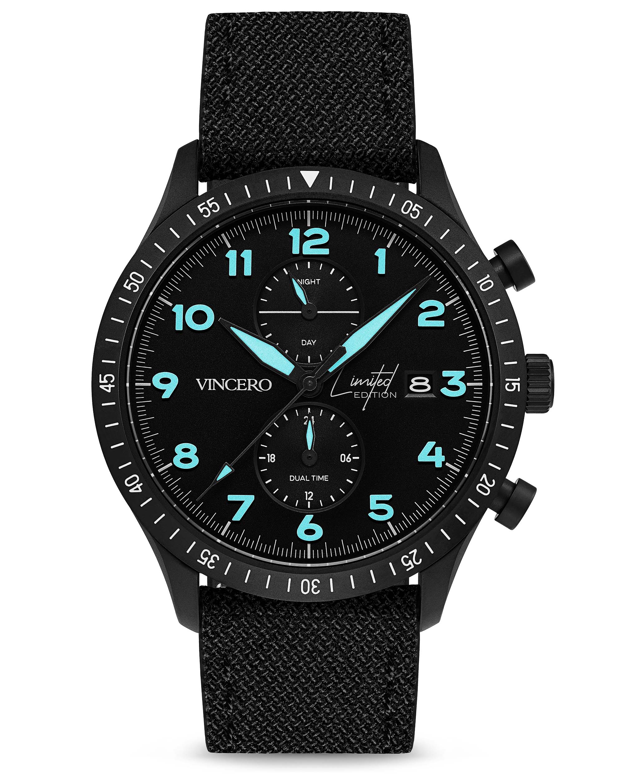 The Altitude Restore Limited Edition 43mm watch face and case profile on a neutral background.