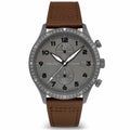 The Altitude watch by Vincero Collective in gunmetal with walnut details