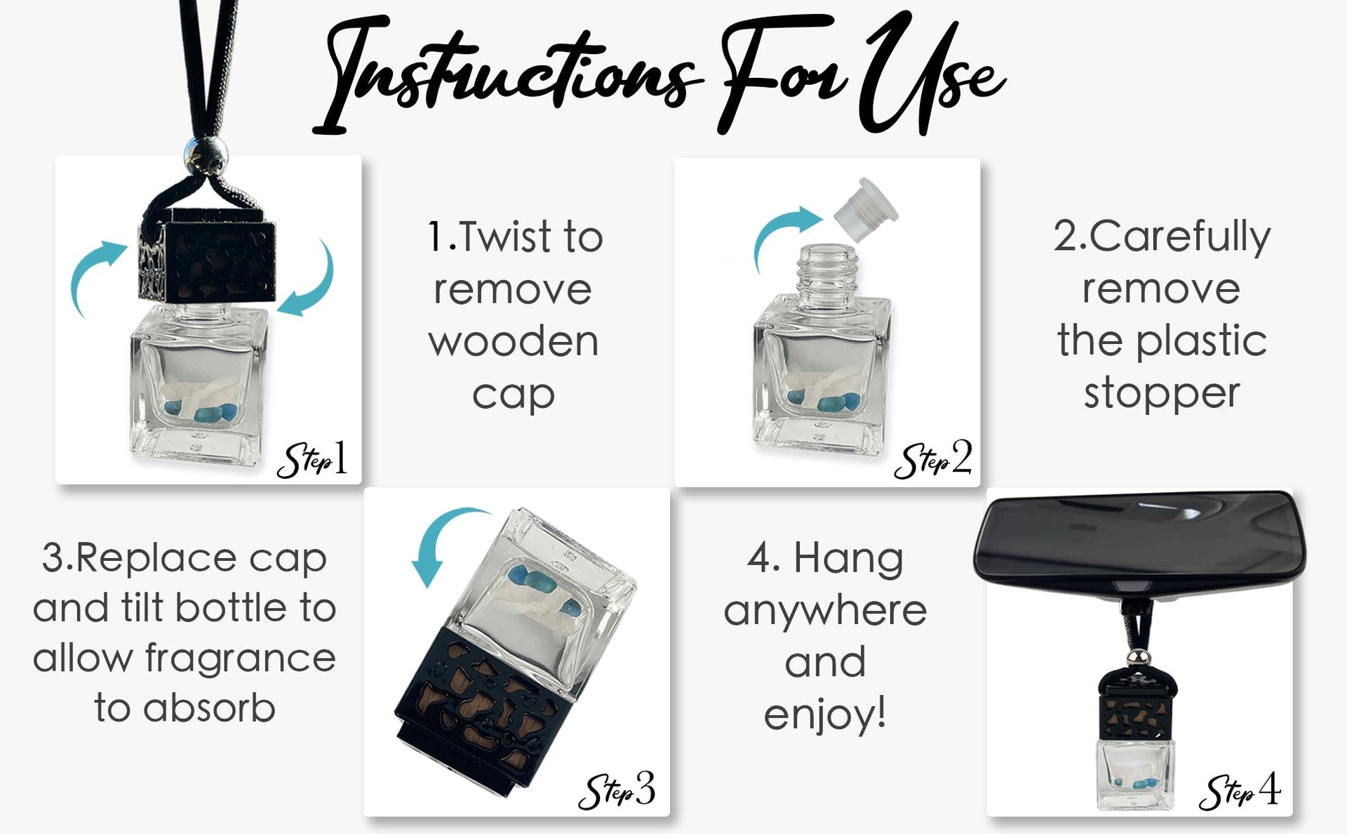 Winters Eve Crystal-Enhanced Car Oil Diffuser Limited Edition - Image 8