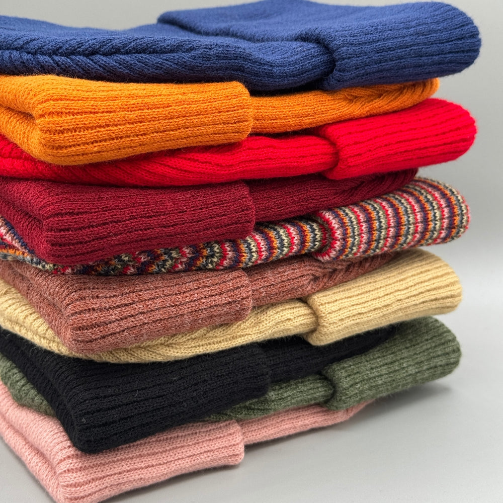Haakwear Traditional Kids Knit Beanie. Soft, Warm & Made in USA