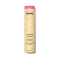 Amika Velveteen Dream Smoothing Conditioner bottle in pink and yellow packaging