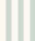 Andy Striped Removable Wallpaper in Blue, White, Pink and Cream