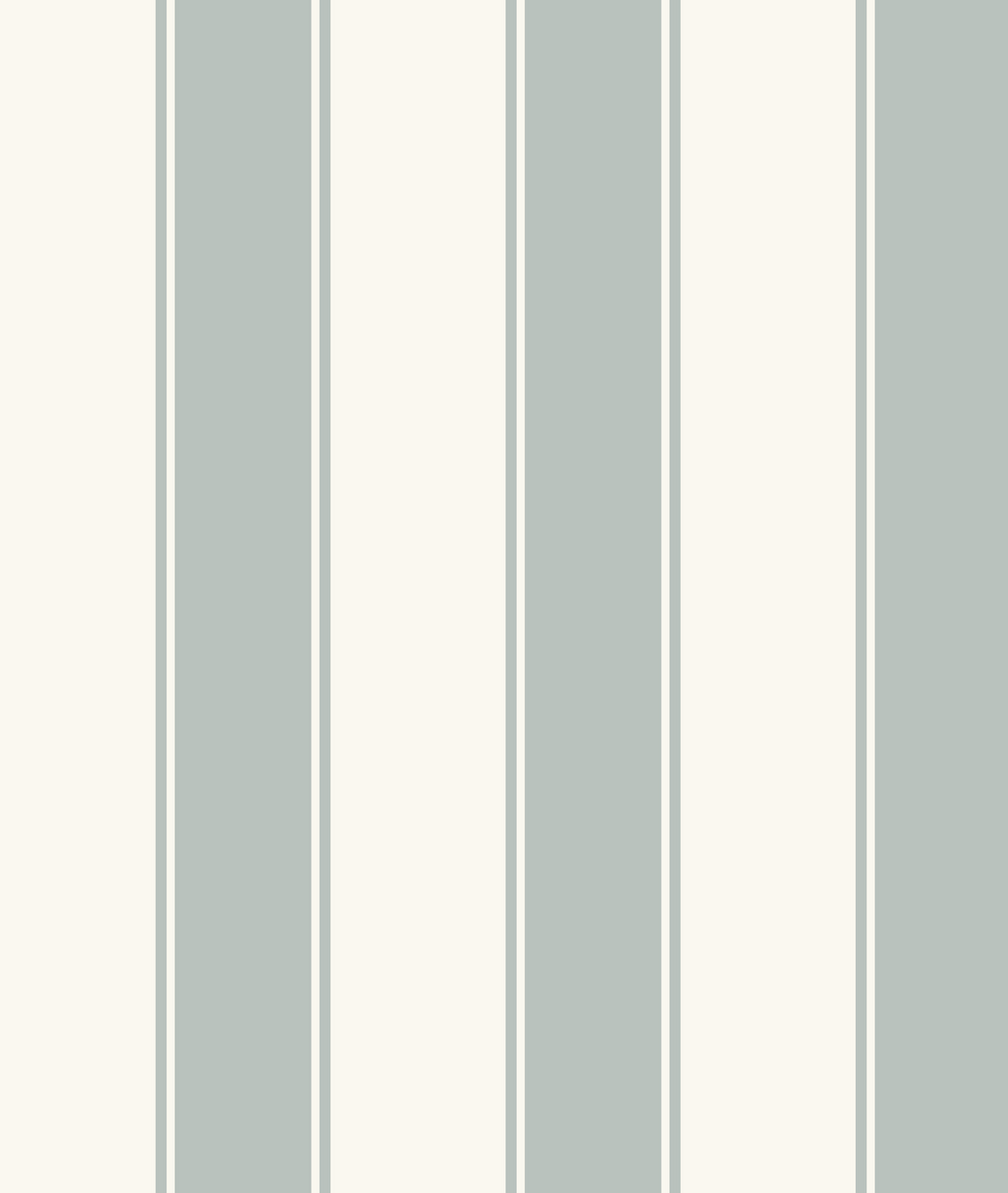 Andy Striped Removable Wallpaper in Blue, White, Pink and Cream