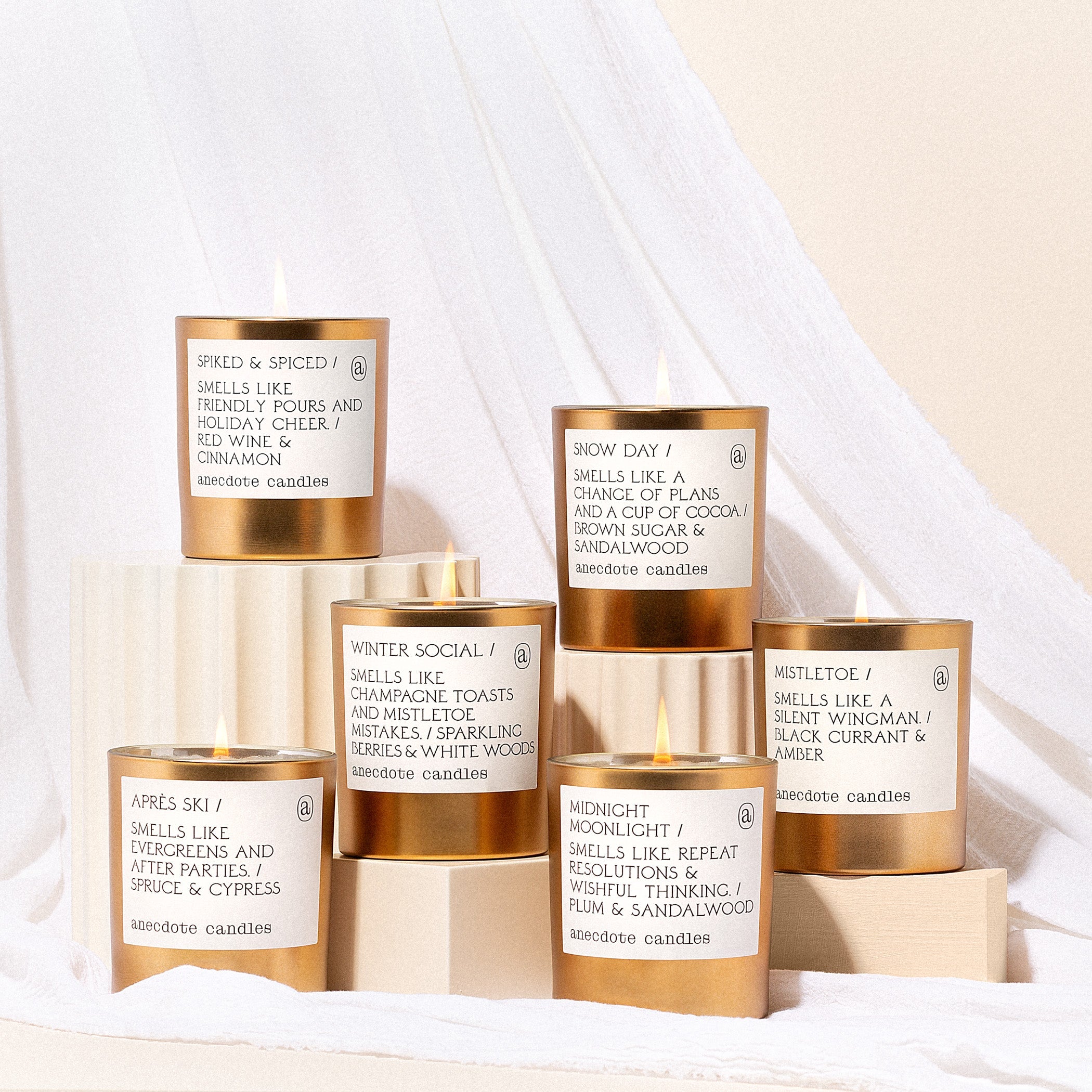 Spiked & Spiced Modern Candle