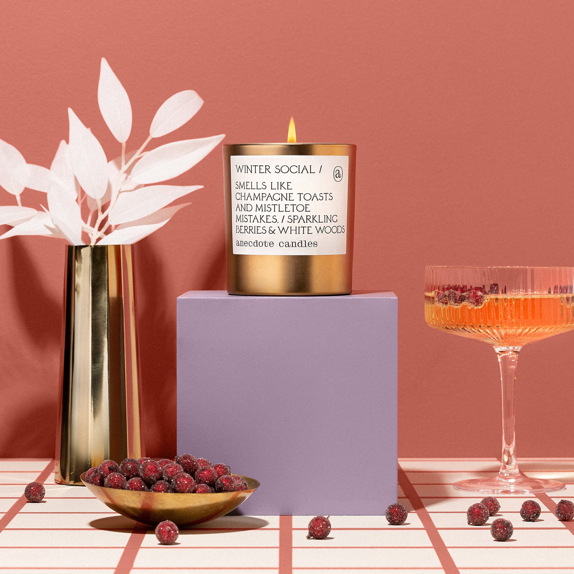 Winter Social Scented Candle