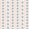Annalise Floral Removable Wallpaper in Pink, White, Blue, and Green