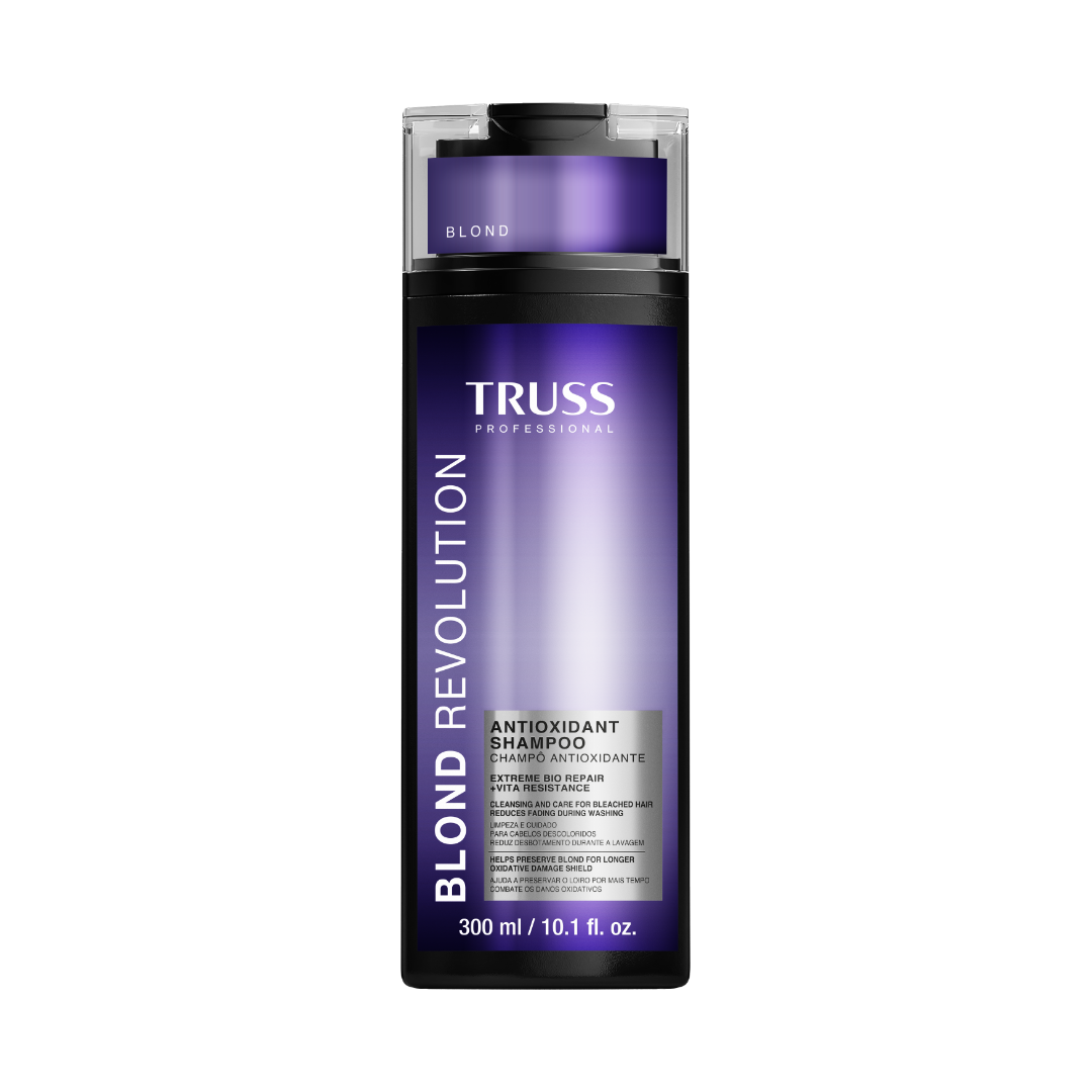 Truss Blond Revolution Antioxidant Shampoo bottle, 10 fl oz size