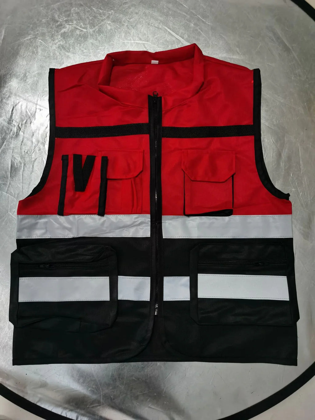 Reflective Safety Vest for Traffic Commanders