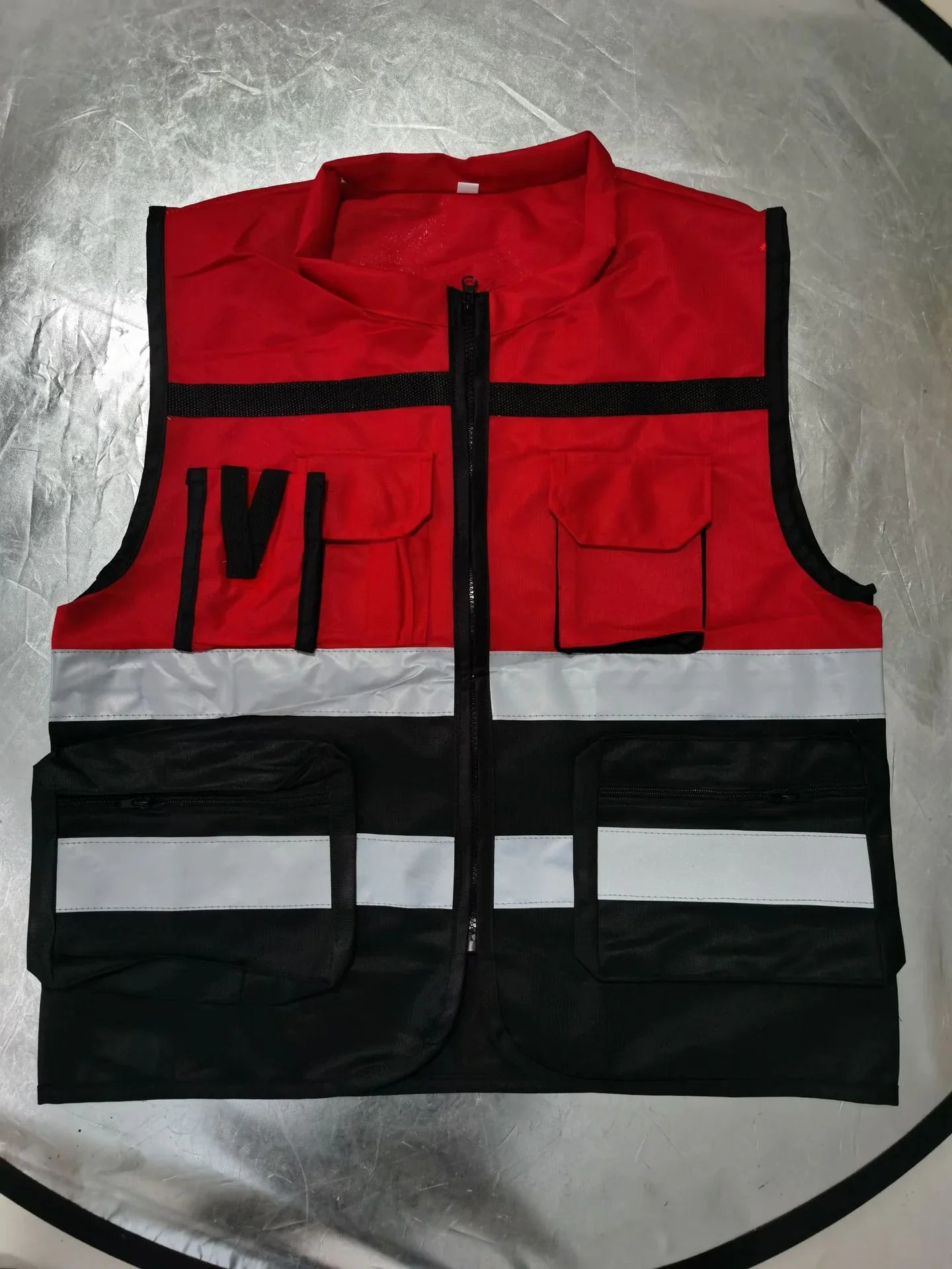 Reflective Safety Vest for Traffic Commanders