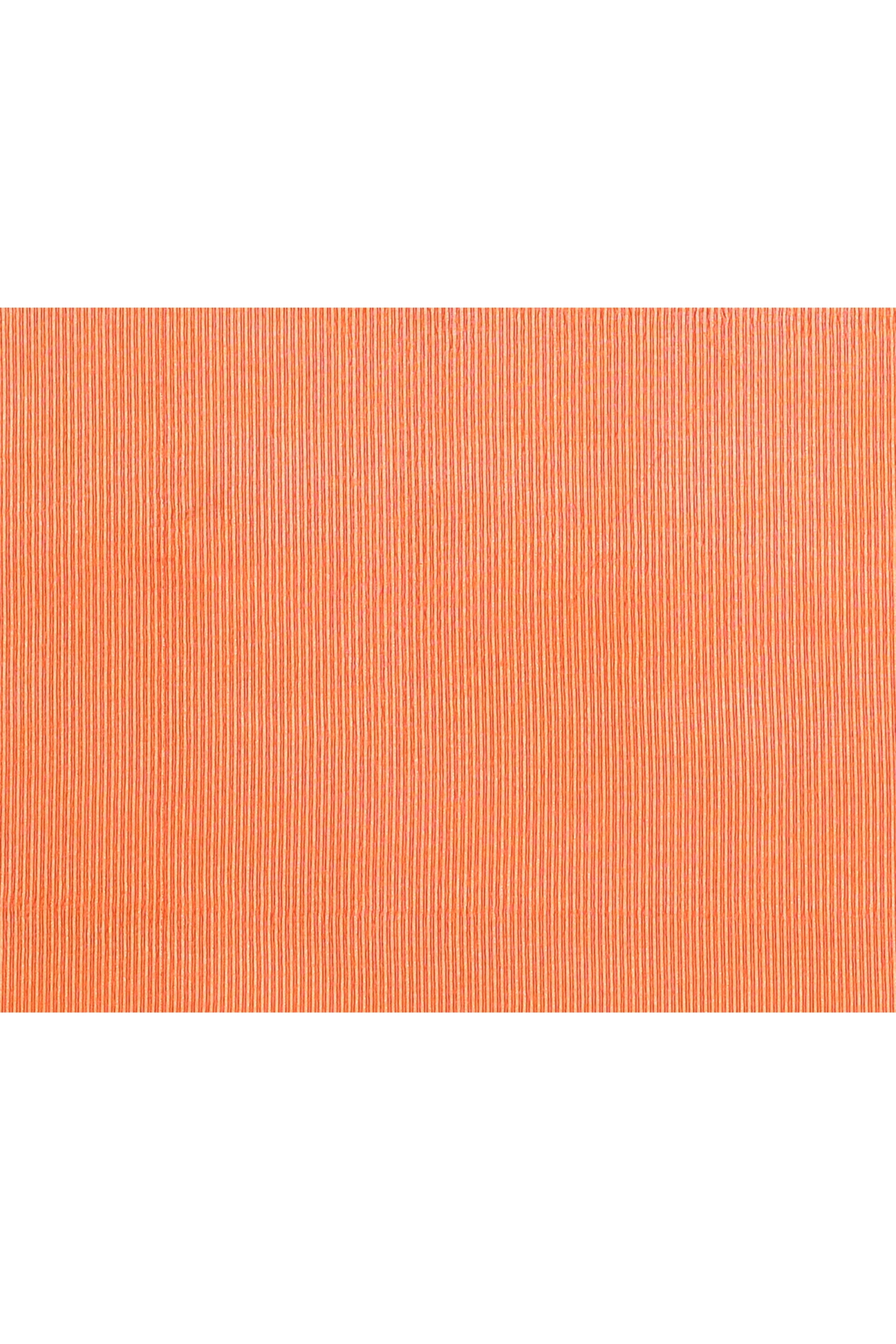 Orange Embellished Cotton Blend Zari Check Handloom Saree