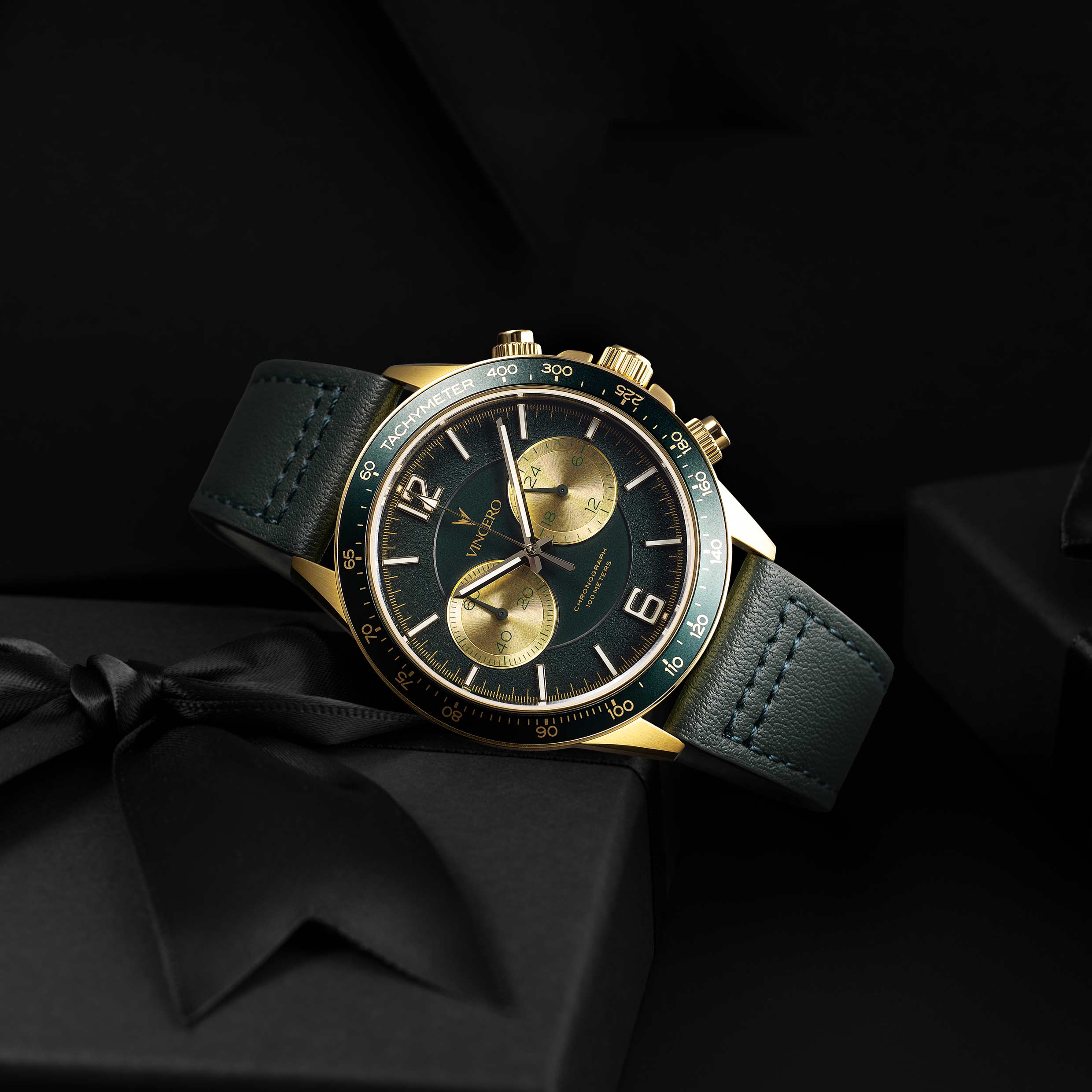 Apex Limited Release Kingsguard Matte Green Dial Chronograph