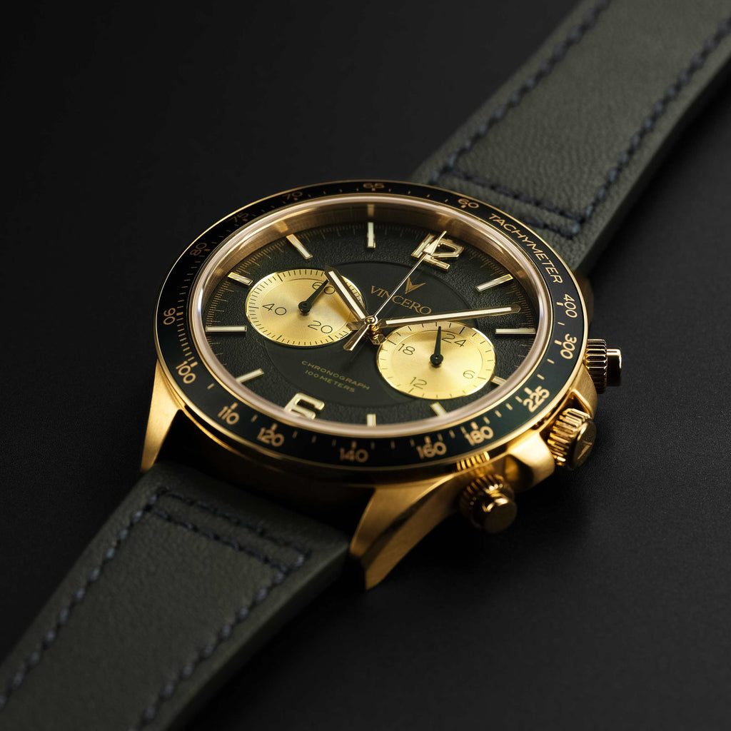 Apex Limited Release Kingsguard Matte Green Dial Chronograph