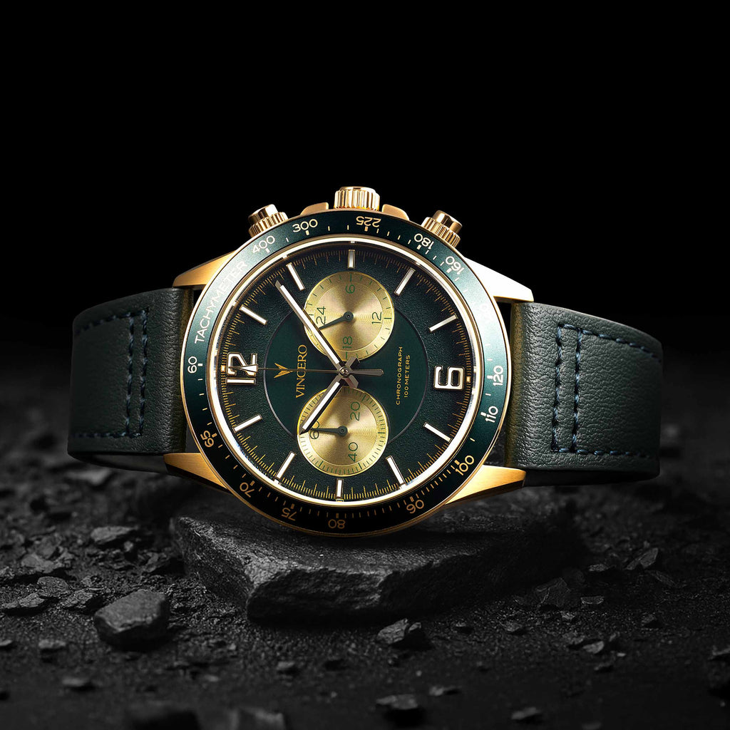 Apex Limited Release Kingsguard Matte Green Dial Chronograph