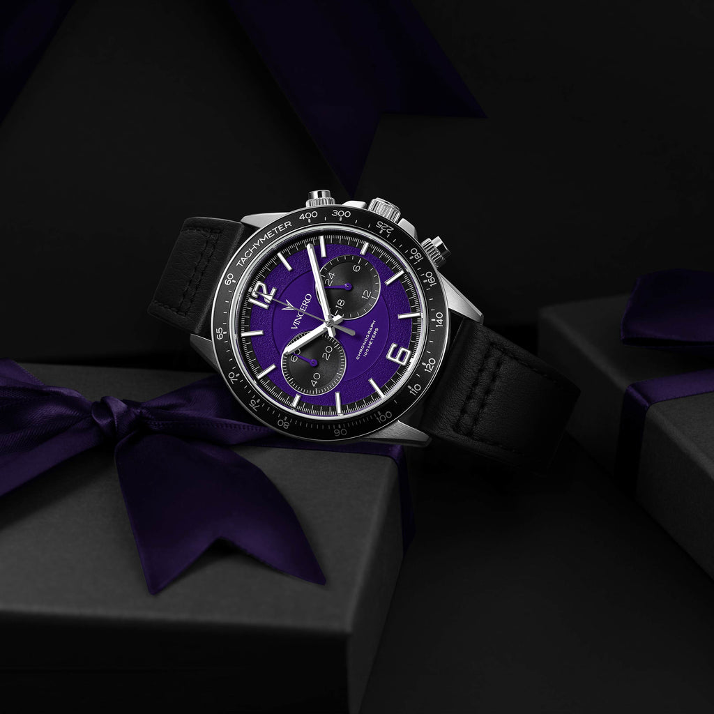 Apex Limited Release Ultraviolet 42mm Chronograph Watch