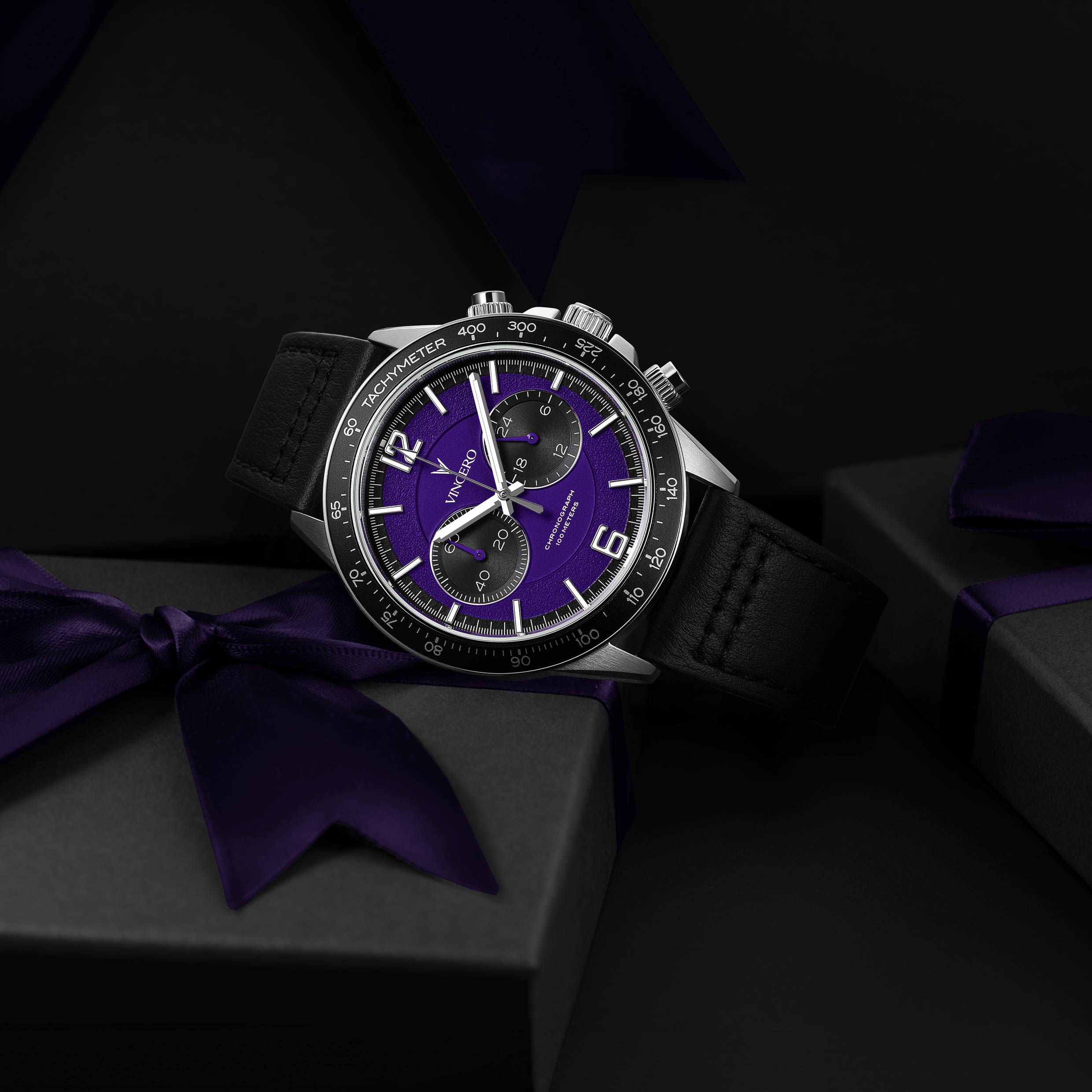 Apex Limited Release Ultraviolet 42mm Chronograph Watch