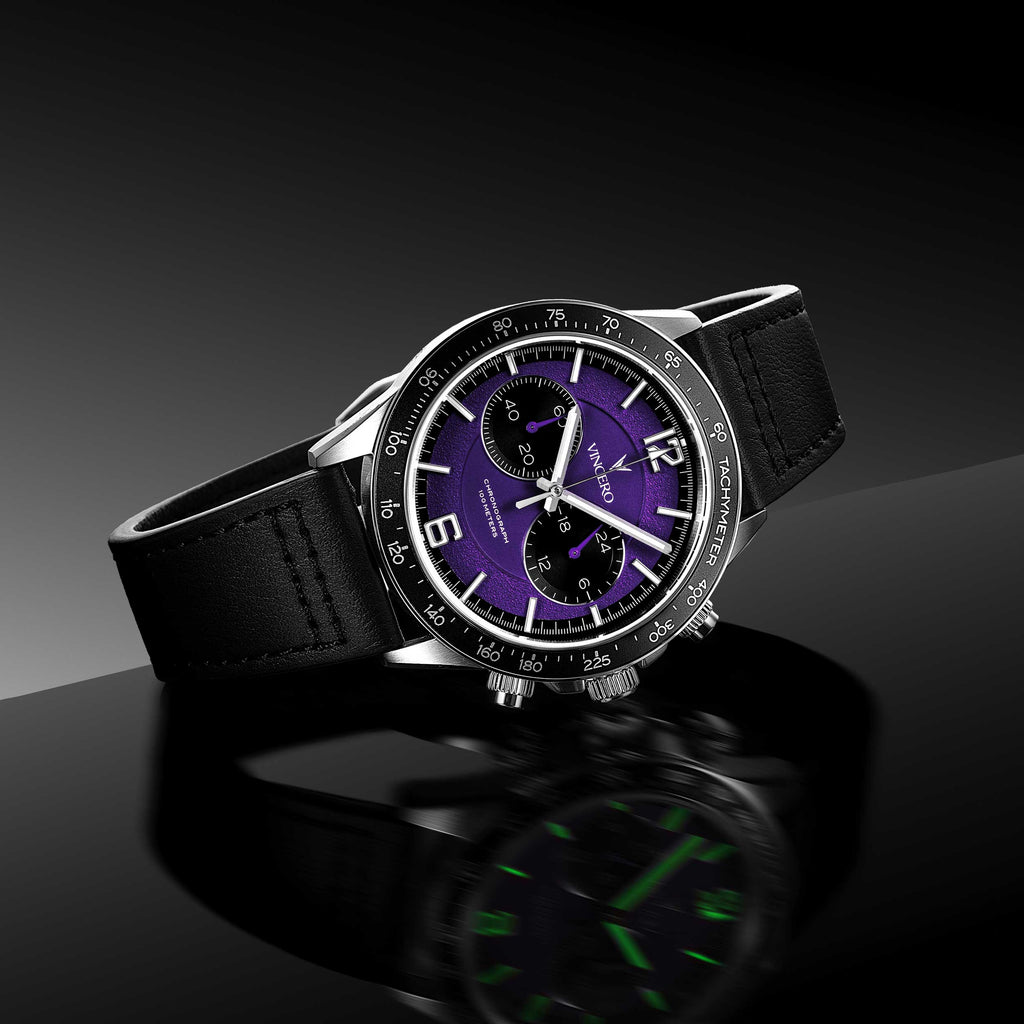 Apex Limited Release Ultraviolet 42mm Chronograph Watch