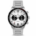 The Apex Panda watch by Vincero Collective featuring a 42mm white and black face.