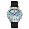 Vincero Collective Apex Limited Edition Skyfire watch with 42mm face and detailed silver casing.