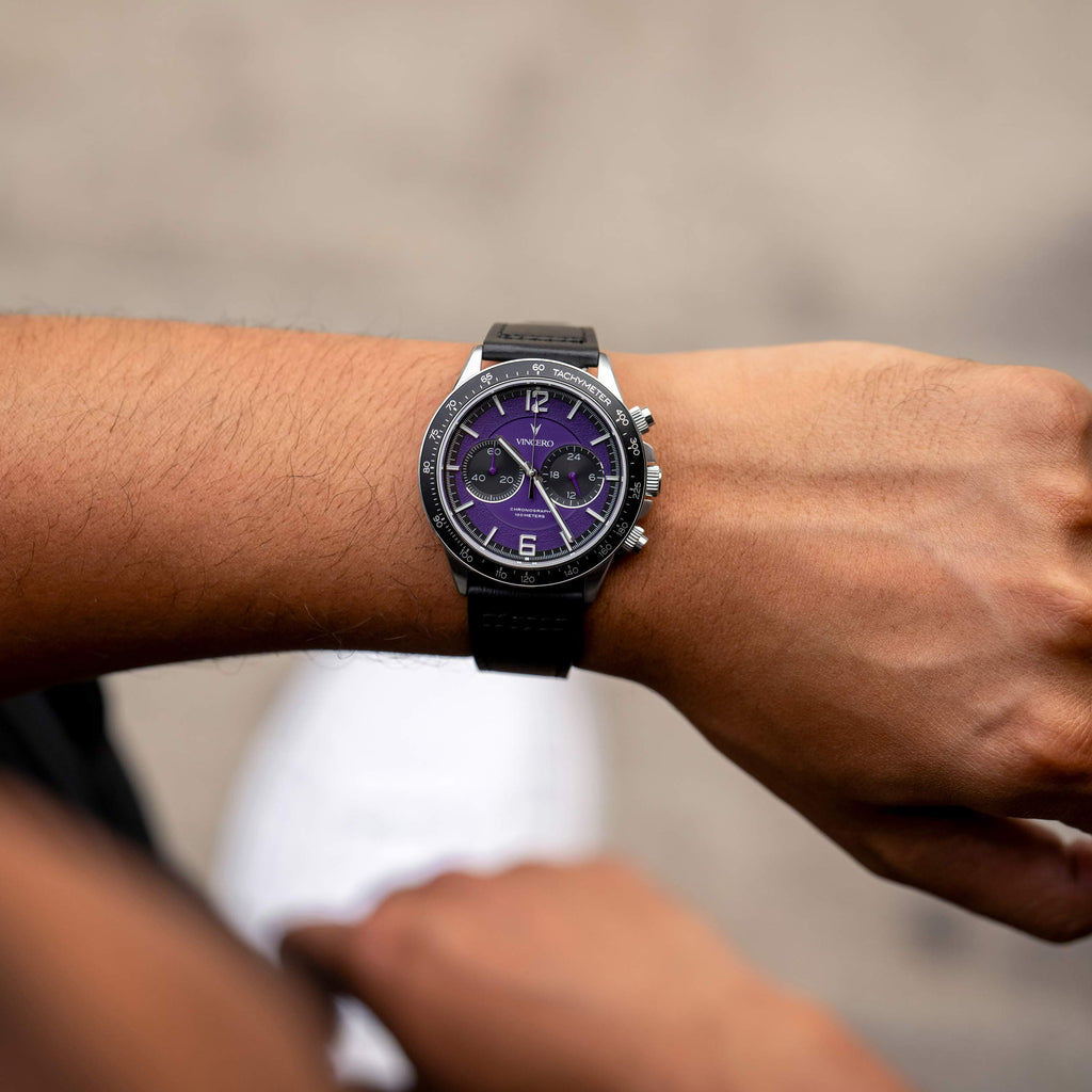 Apex Limited Release Ultraviolet 42mm Chronograph Watch