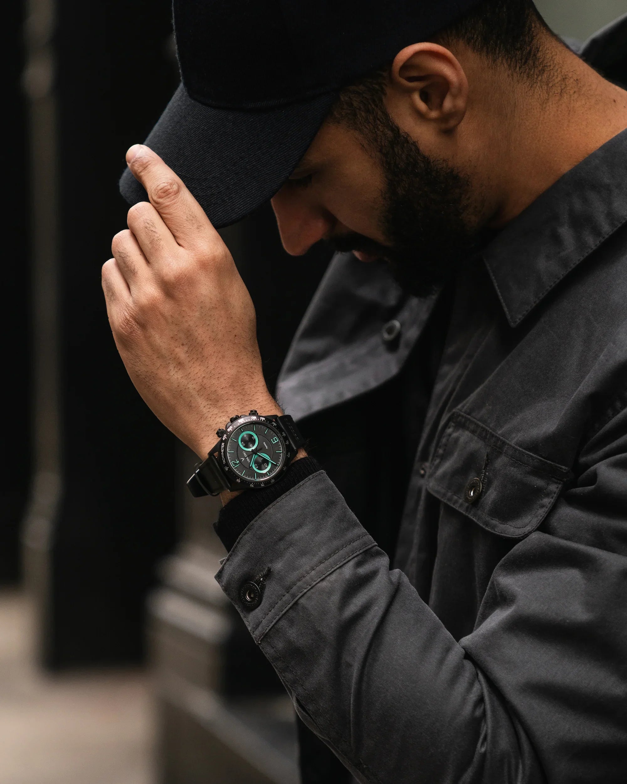 The Apex Aurora Nights 42mm Bold Chronograph Watch