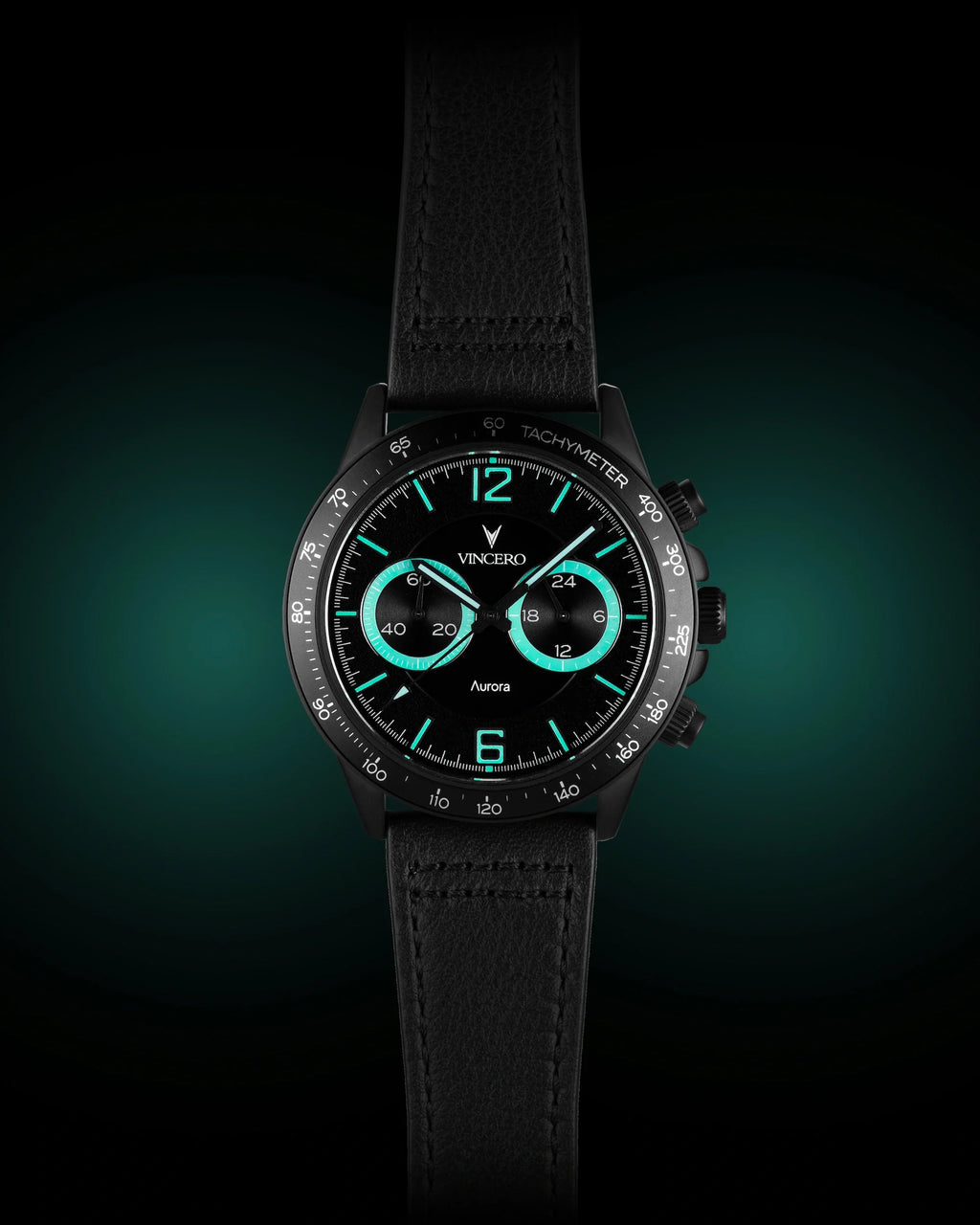 The Apex Aurora Nights 42mm Bold Chronograph Watch