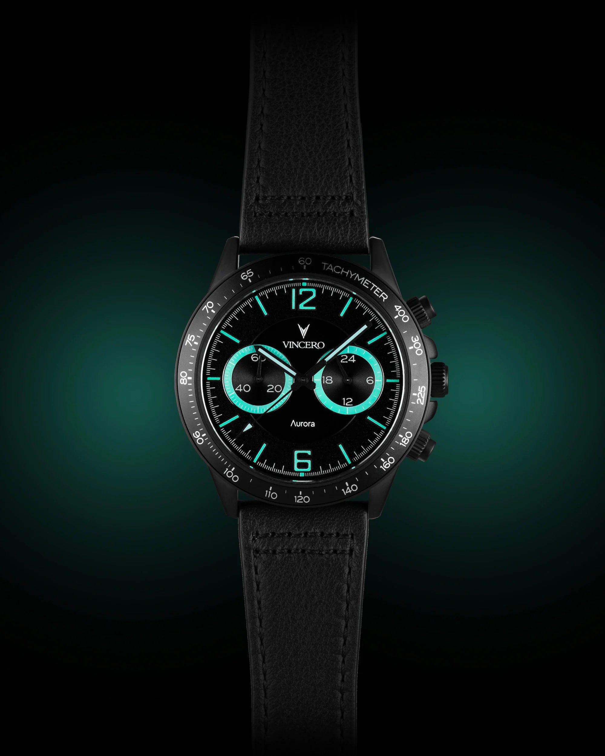 The Apex Aurora Nights 42mm Bold Chronograph Watch