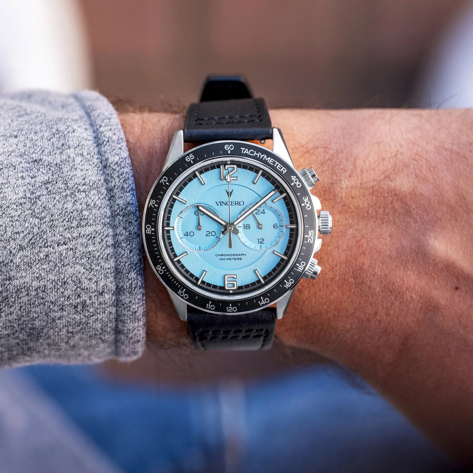 The Apex Prism Jet Stream Chronograph Watch 42mm Stainless Steel